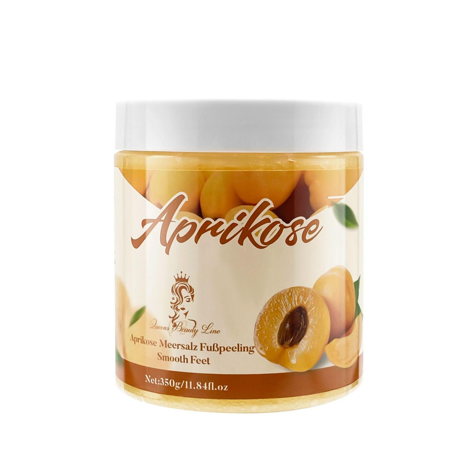 QBL Apricot  Legs/Feet Scrub for smooth Legs/Feet
