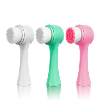 High-Quality Silicone Double-Sided Face Cleansing Brush Duos & Sets