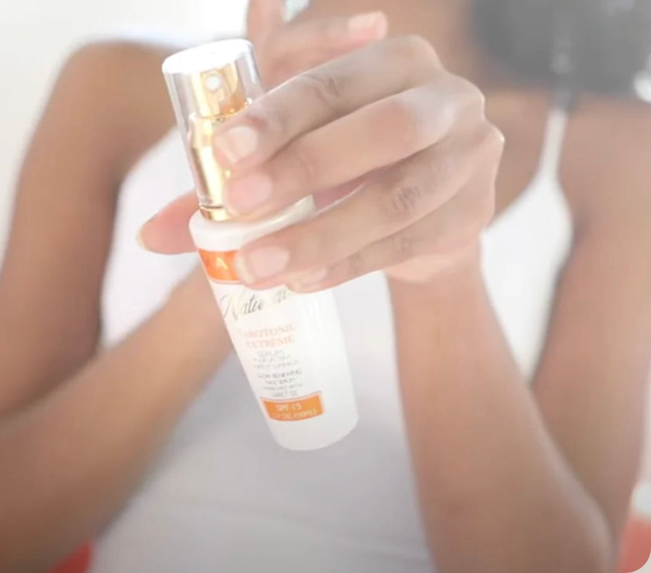 Carotonic Extreme Glow Renewing Face Serum - Queens Beauty Line