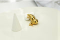 18k Gold drop earrings - Queens Beauty Line
