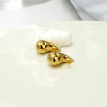 18k Gold drop earrings - Queens Beauty Line